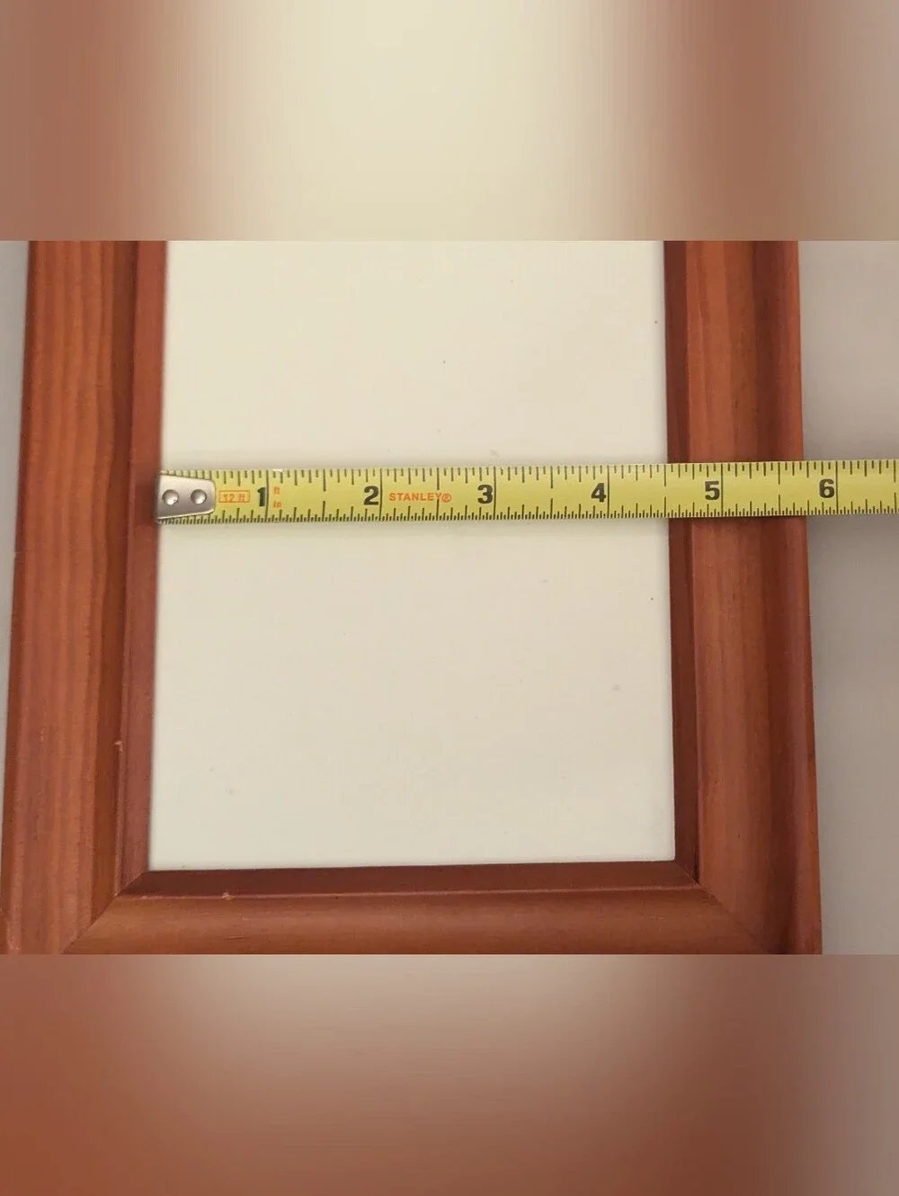 Vintage Wooden Photo Frame Table Top Wall Mounting Overall 9